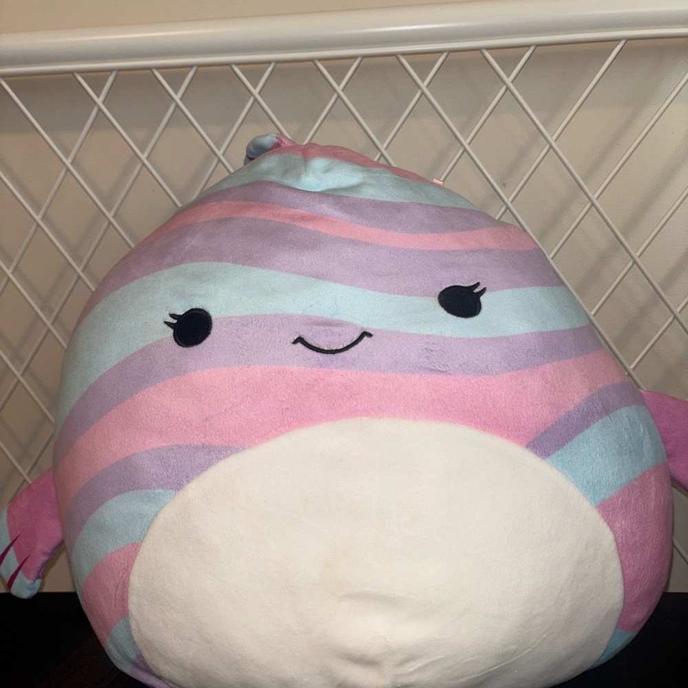 Striped Fish Squishmallow